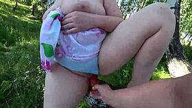 i watch lesbians in woods with dildo orgasm