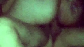 showing the old cuckold how to properly eat his slut wife's pussy