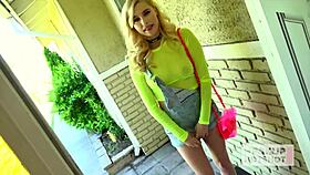 Blonde Slut Carolina Sweets Lets One Big Cock Wreck Her Holes