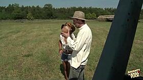 Sandra Romain Wants To Learn Anal Riding Outdoors!