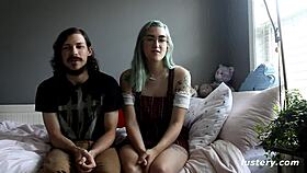 Hunny and Tyler submit to intense fucking and blowjobs.