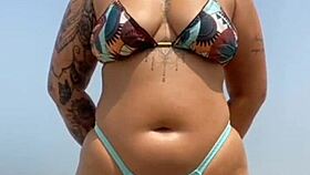 I met a guy on the beach and let him apply sunscreen.