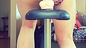 Tranny babe veronica training with toys and dildos