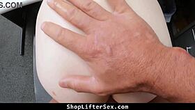 Caught stealing? Let the guard touch you!