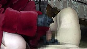 Japanese mistress mona dominates slave with cbt and handjob teasing