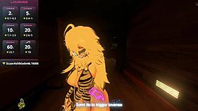 vtuber minnah mia dancing on cam 😊