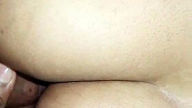 Girlfriend cries while taking big cock in small ass!
