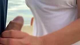 Busty Stranger Milf Makes Me Cum In Front Of Everyone With Her Big Cock POV