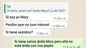 Doña Mary got hot during the massage, and we ended up fucking