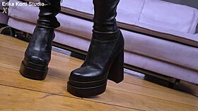 the black gangbang with 5on1 dpp dap tp tvp tap leads to total destruction of sexy babe violet eks397