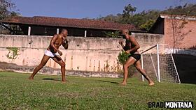 caroline takes it in ass and pussy double