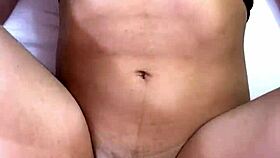 petite latina with big tits gets creampied in missionary after college