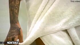 rafaela nakamura lets her brother-in-law fuck her ass in a creampie session