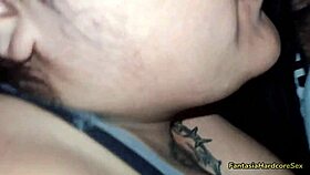 Stepdaughter's Huge Tits Milk Daddy's Dick