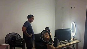 Hermanastra caught on webcam by hermano, trades sex for silence!