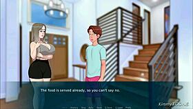 Sexnote: Best friend's mom sucked me under table