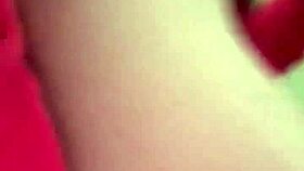 angel lima touches herself on the building stairs