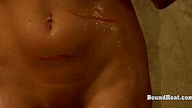 Blonde Teen Slave Washes Body And Rubs Whipping Scars