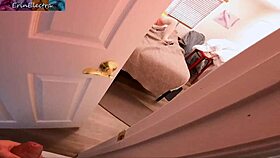 Caught watching stepmom masturbate in the bedroom 😏