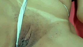 This Latina Babe Masturbates Wildly, Twerking Her Ass and Moaning Loudly While Showing Off Her Wetness