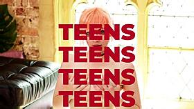 Hot british brunette wanks off and fucks a lucky fan