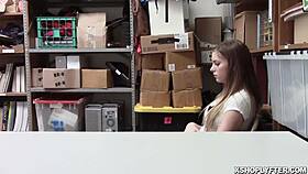 lp officer fucking summer brooks doggy in the shop with his big cock