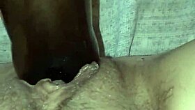 Gretala Rubs Juicy Pussy With Bottle