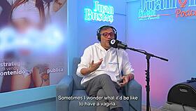 loren late, colombian babe, bangs hard with 7 orgasms on podcast! 😲