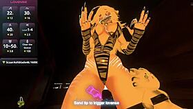 vtuber minnah mia dancing on cam 😊