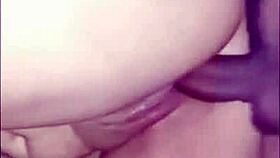 Homemade anal sex with big ass latina spreading her juicy pussy.