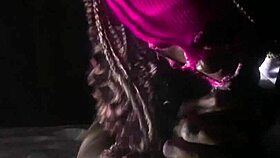 Blow Job With Big Oiled Black Cock In Sexy Action