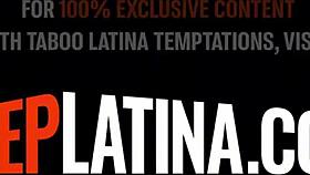 Thick Latina Stepdaughter, Get Roughed Up And Pumped For Coming Home Late!