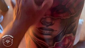 Athletic Couple With Big Asses And Tattoos Getting Horny