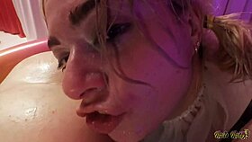 Gia Teaser in clown-themed anal threesome with Nade Nasty