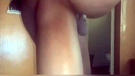 ebony teen slut with biggest tits and small waist gets rough fucked