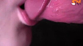 close up best milking blowjob sloppy sucking dick asmr