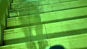 Bent Over in Heels at Train Station for Stranger's Creampie