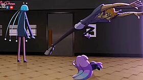 In this compilation, snake girls show off their big tits and cum scenes