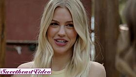 when two hot blondes meet, pussy licking begins intensely