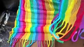 pretty milf wife squirting wet pussy in elevator doggystyle fuck