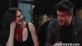 six mouths share sucking on stallion