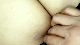 Girlfriend cries while taking big cock in small ass!