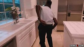 James Brown Plows Wide Spread White Pussy Hard!