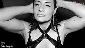 Cris Angelo and Sally Lys Valentine in a homemade video