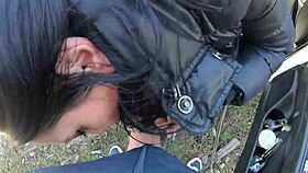 Hey, isn't risky outdoor sex just the best thrill?