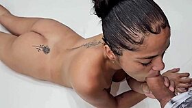 Cuckold Invites Friend for Deepthroat and Humiliating Fuck with Curvy Girlfriend