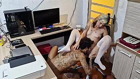 Woke up horny, asked half-brother for a nice fuck