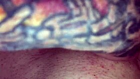 I roughly finger my wife's wet pussy.