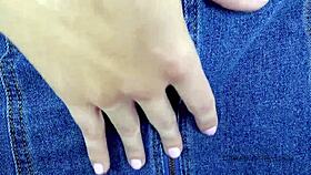 Sexy brunette stepmom gets drilled hard at casting audition on the sofa