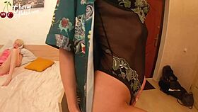 the adorable blonde is teasing wet tequila rose on cam - lesbian porn